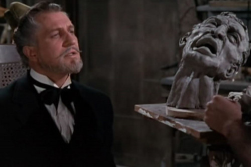Foto do filme antigo da Casa de Cera